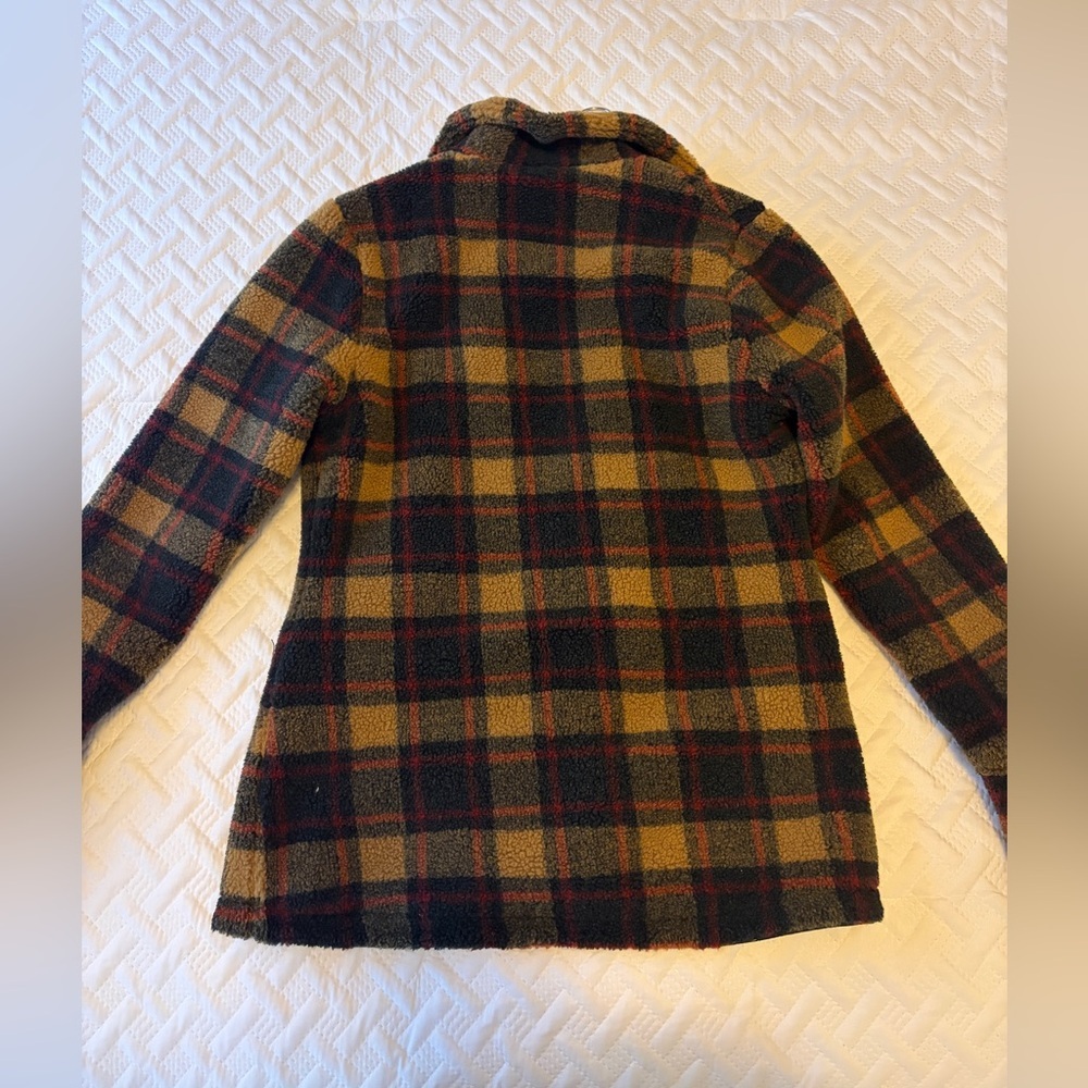 Pendleton | NWOT Ladies' Alder Berber Plaid Fleece Jacket - Picture 5 of 5
